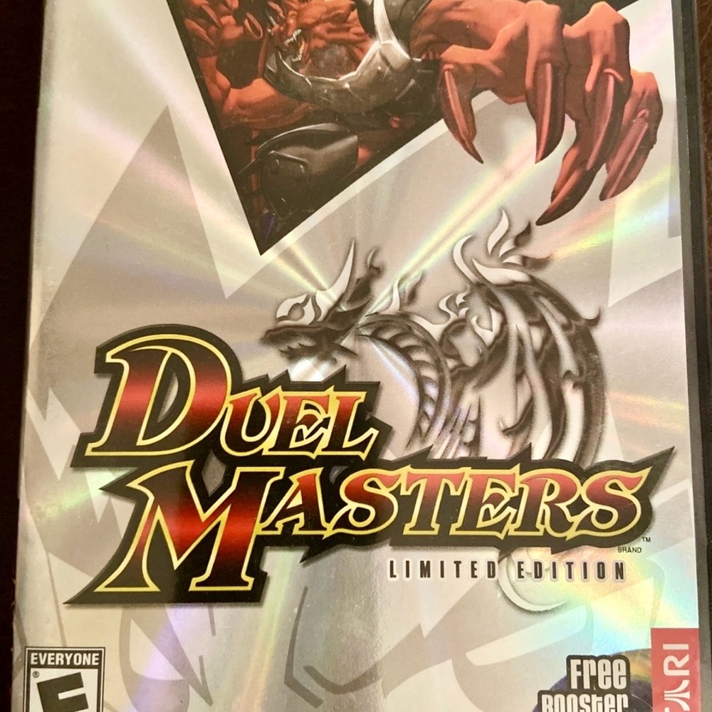 Silver Duel Masters Video Game for PlayStation 2